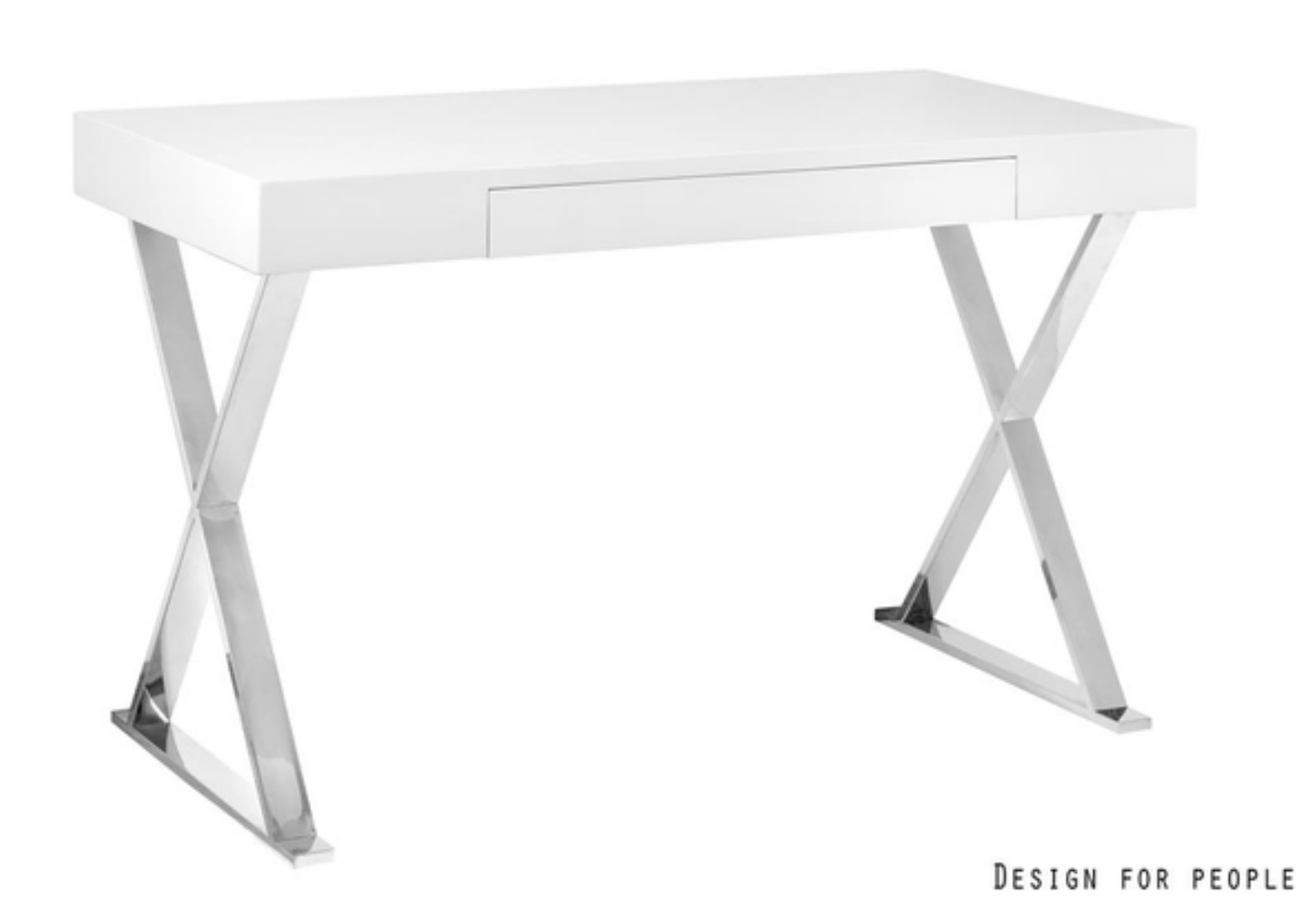 biurko-zefir-białe,biurko-biały-połysk, biurko-komputerowe